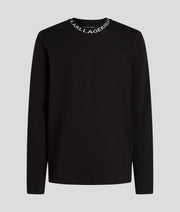 KARL LOGO LONG-SLEEVED T-SHIRT