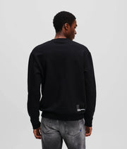 MONOGRAM BLEACHED SWEATSHIRT