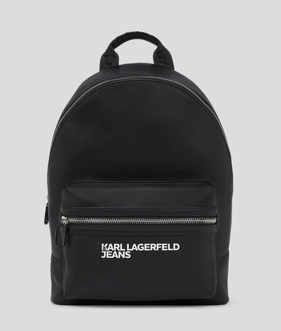 FAUX-LEATHER BACKPACK
