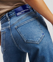 HIGH-RISE STRAIGHT JEANS