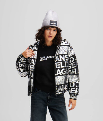 ALL-OVER LOGO JACKET