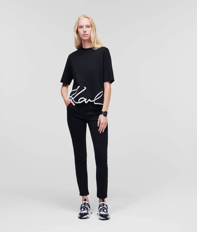KARL SIGNATURE HEM T-SHIRT