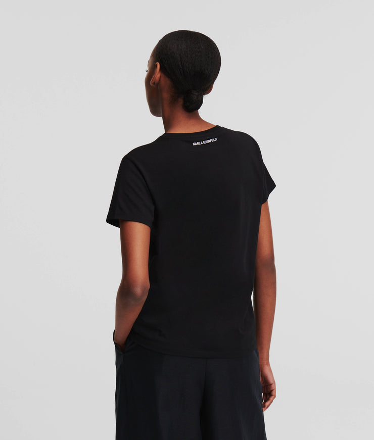 KARL LAGERFELD LOGO T-SHIRT