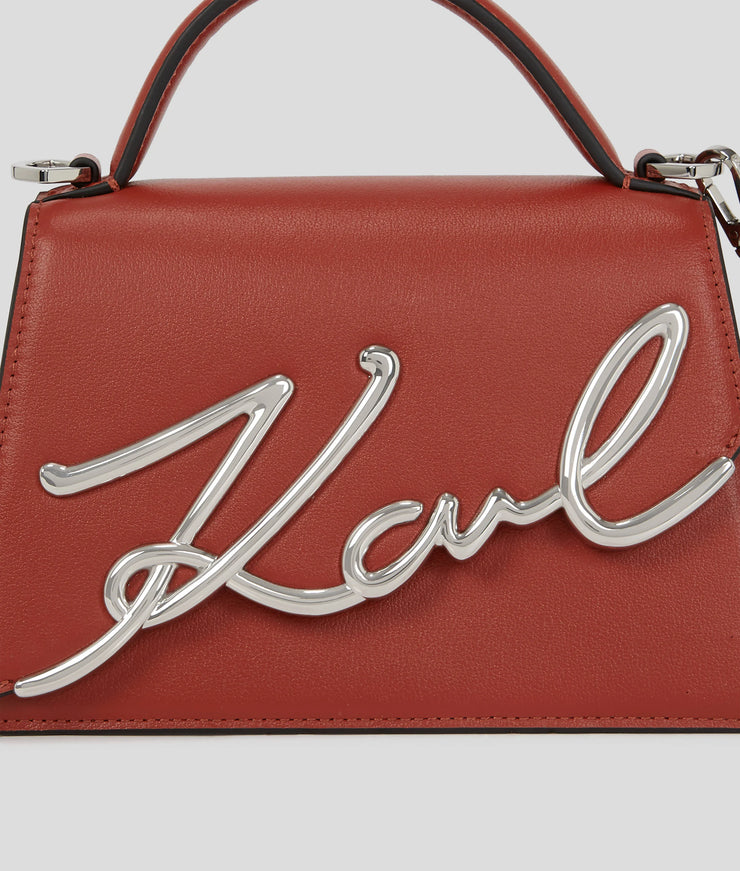 K/SIGNATURE SMALL CROSSBODY BAG