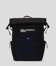 UTILITY DRAWSTRING ROLL-TOP BACKPACK
