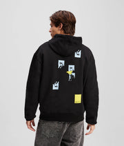 KARL PRINT HOODIE