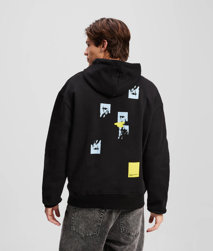 KARL PRINT HOODIE