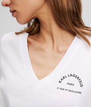 RUE ST-GUILLAUME V-NECK T-SHIRT