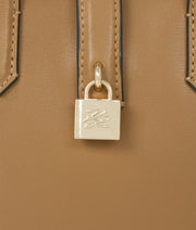 K/AUTOGRAPH PADLOCK MINI TOTE BAG