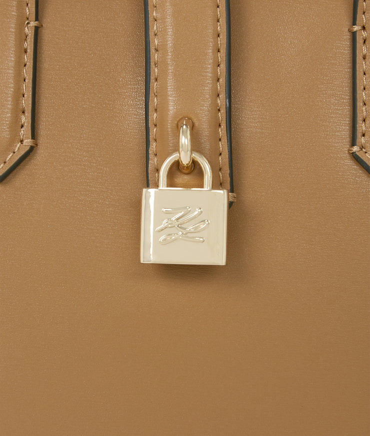 K/AUTOGRAPH PADLOCK MINI TOTE BAG