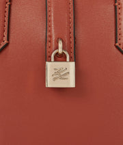 K/AUTOGRAPH PADLOCK MINI TOTE BAG