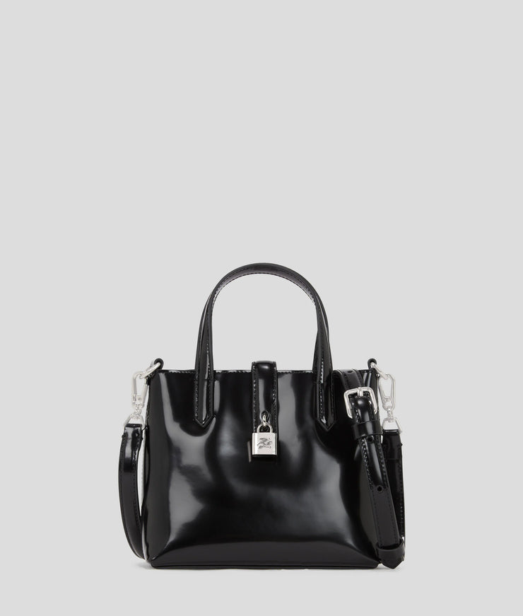 K/AUTOGRAPH PADLOCK MINI TOTE BAG