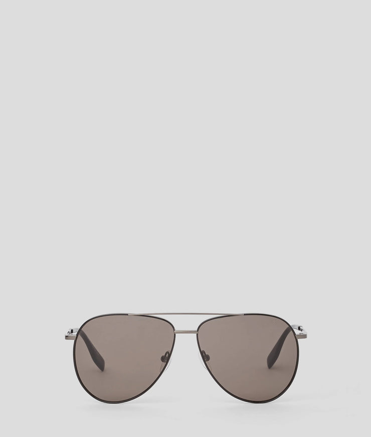 KARL LOGO AVIATOR SUNGLASSES