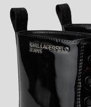 BROOKE PATENT LEATHER BOOTS