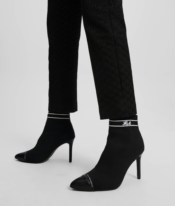 PANDARA KNITTED SIGNIA BOOTS